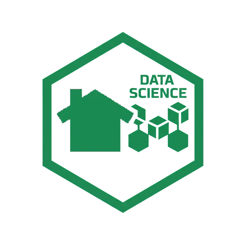 A nextdoor logo for the data science team in geome...
